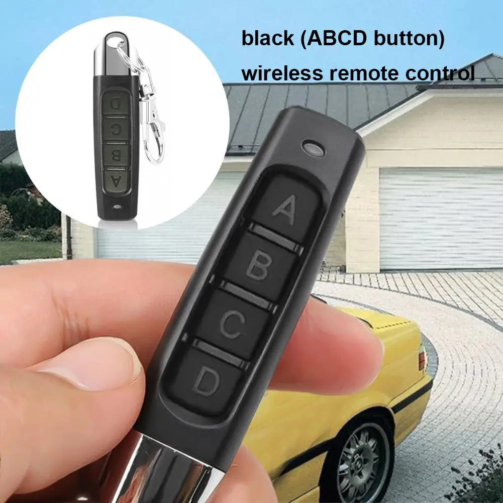 

Vehicle Electronics Electric Garage Door Key Universal Access Security Alarm 433MHZ Copy Wireless Remote Control