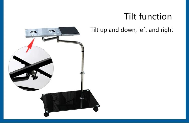 Подставка для ноутбука поднял поворачивается простой компьютерный стол Повышение кронштейн клавиатура лоток посадка подвижным