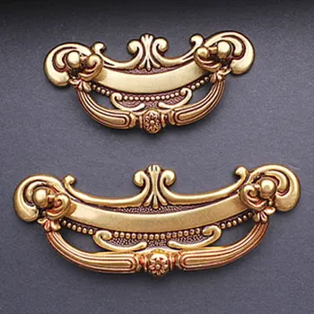 

30Pcs/Lots European Style Antique Cabinet Handle And Drawer Cupboard Knobs( C.C.:96mm Length:128mm)