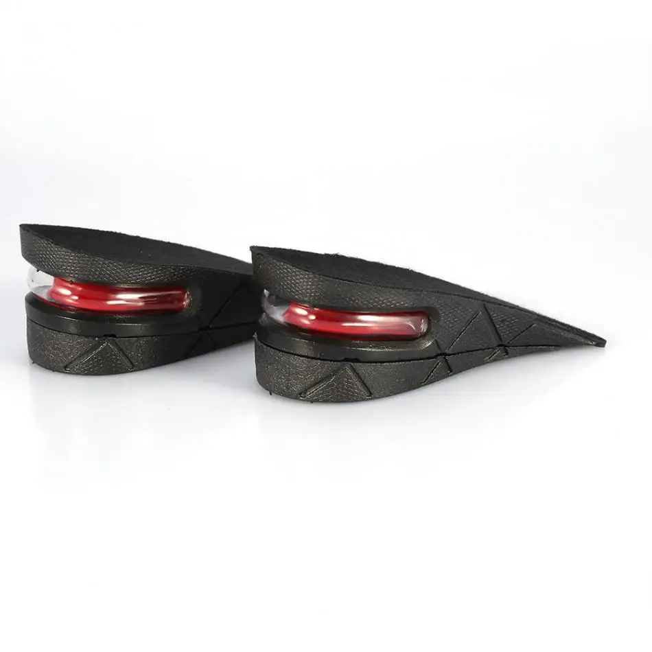 1Pair PVC Men Women Half Lift Height Increase Insoles Foot Pad 5cm Invisible Shoes Heel Taller Pads Shoe Insert | Красота и здоровье