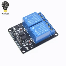 1 шт. 5 в 2 канала релейный модуль щит для Arduino ARM PIC AVR DSP электронный. Мы являемся производителем 2-полосная триггерный релейный модуль WAVGAT