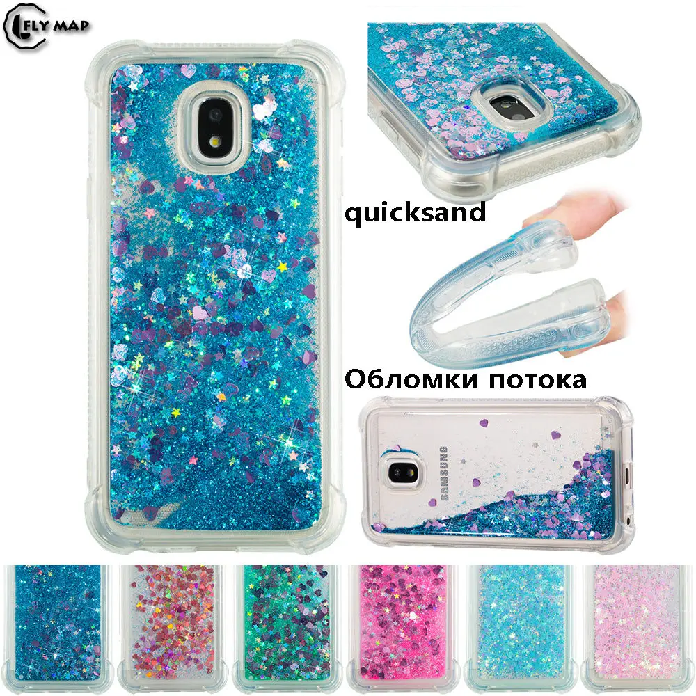 Блестящий чехол со звездами для Samsung Galaxy J3 2017 J330 SM-J330 SM-J330F/DS SM-J330F мягкий из ТПУ с
