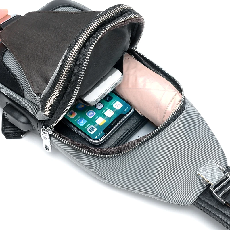 YABEISHINI New Arrival Crossbody Bags Men Chest Pack Unisex USB Charge Anti Theft Messengers Bag Trip Waterproof Shoulder Bag YABEISHINI New Arrival Crossbody Bags Men Chest Pack Unisex USB Charge Anti Theft Messengers Bag Trip Waterproof Shoulder Bag