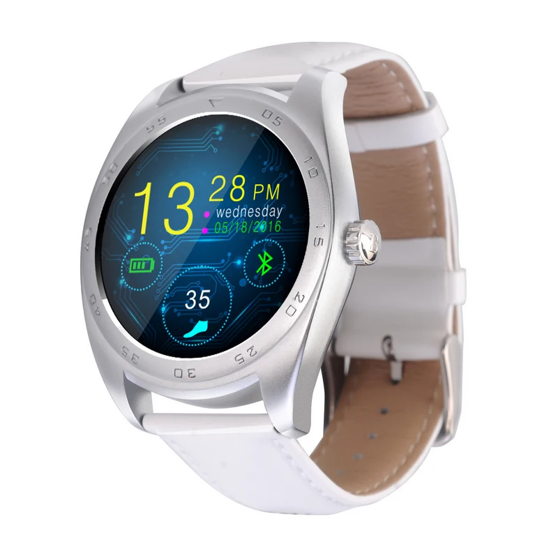 round dial smart watch