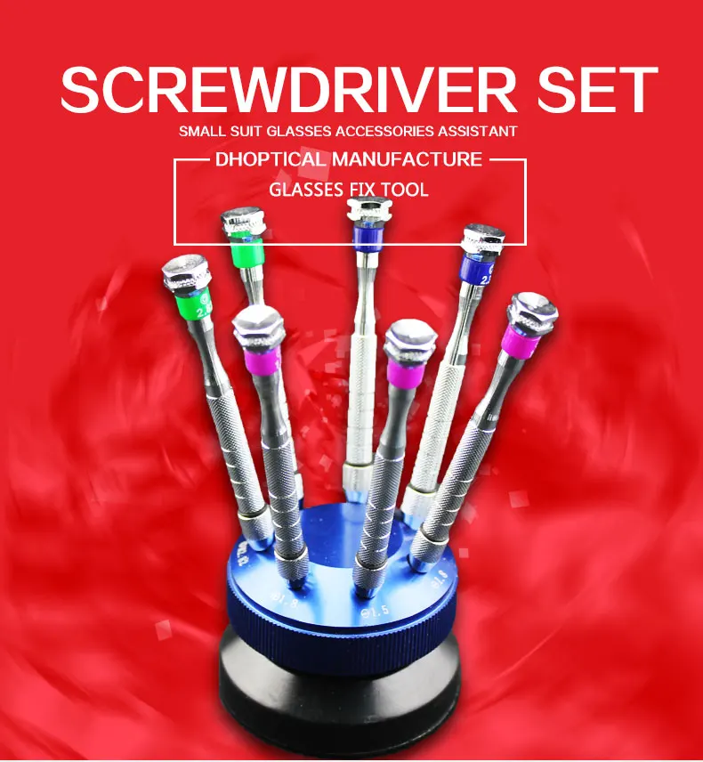 glasses screwdriver set 7 pcs screwdriver glasses fix tool free