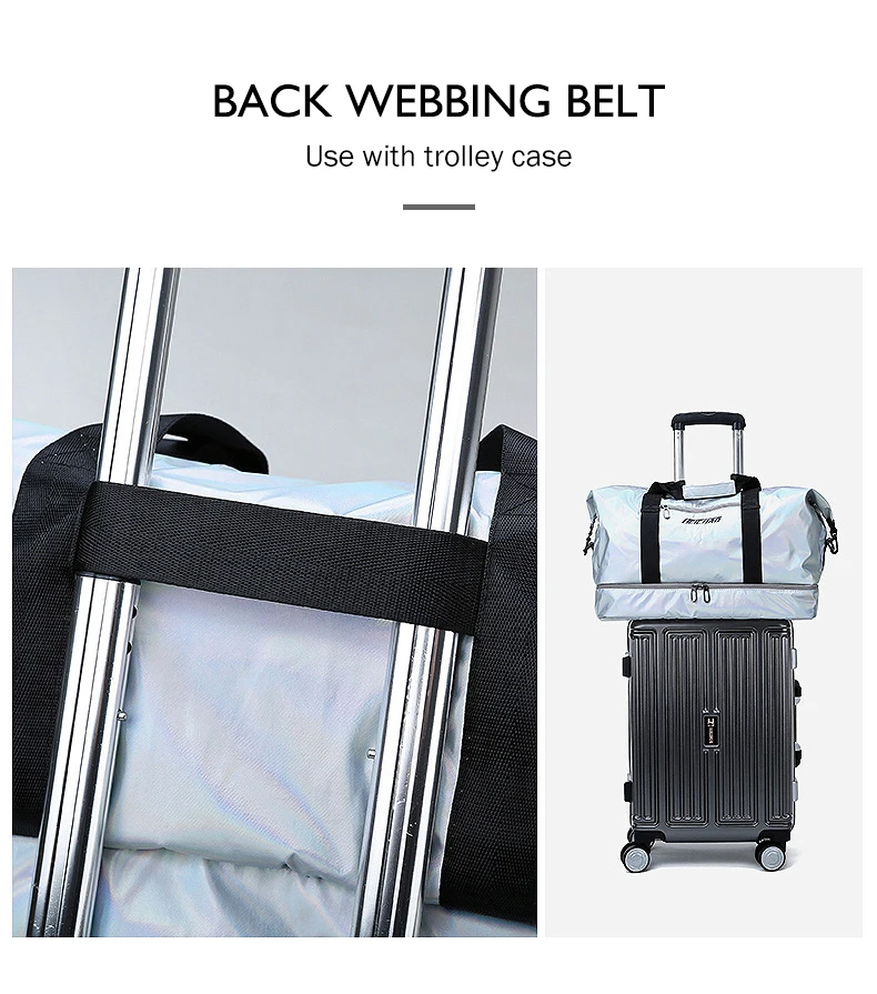Новая Большая вместительная Женская дорожная сумка для путешествий с несколькими карманами водонепроницаемый органайзер для багажа