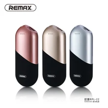Remax RPL-22 5000mAh Power Bank Portable Capsule Design for Mobile Phone Large Capacity Mini Power Bank Power Backup Power