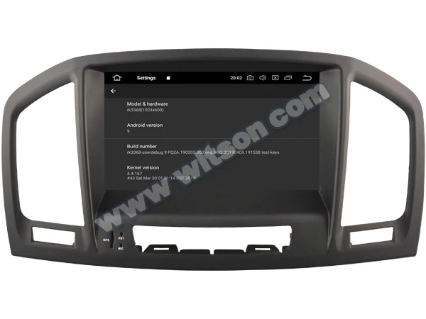Discount 8" Android 9.0 Pie OS Car DVD Multimedia GPS Radio for Opel/Vauxhall Insignia 2008-2011 with Greater Viewing Angle IPS Screen 5