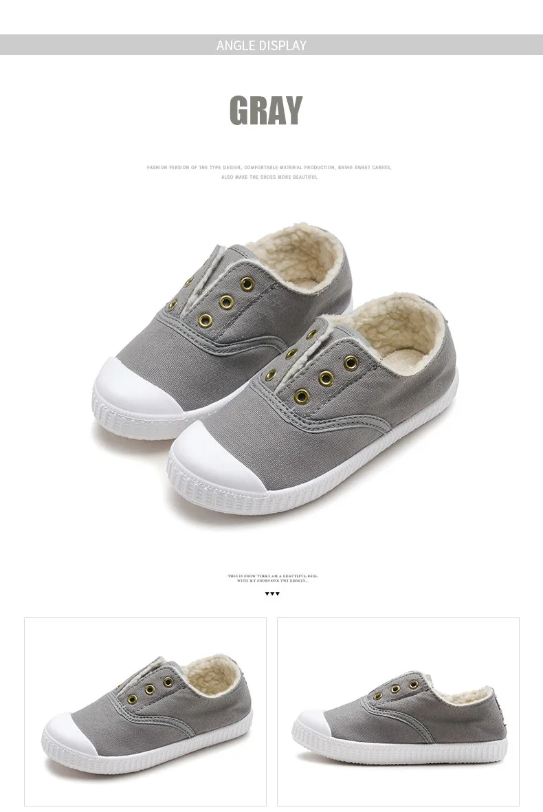 Opoee 2019 новая детская парусиновая обувь карамельного цвета детская обувь для мальчиков и девочек детская повседневная обувь без шнуровки