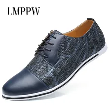 Hot Sale Men Shoes Leather Men Casual Shoes 2018 Autumn Lace Up Breathable Men Sneakers Fashion Soft Moccasins Chaussure Homme mycolen hot spring autumn high quality men casual shoes fashion brand soft breathable lace up male shoes chaussure homme cuir
