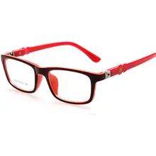 TR пластиковая титановая оправа для детских очков Гибкая эластичность пищевого материала резиновая пружинная петля для мальчиков 8806