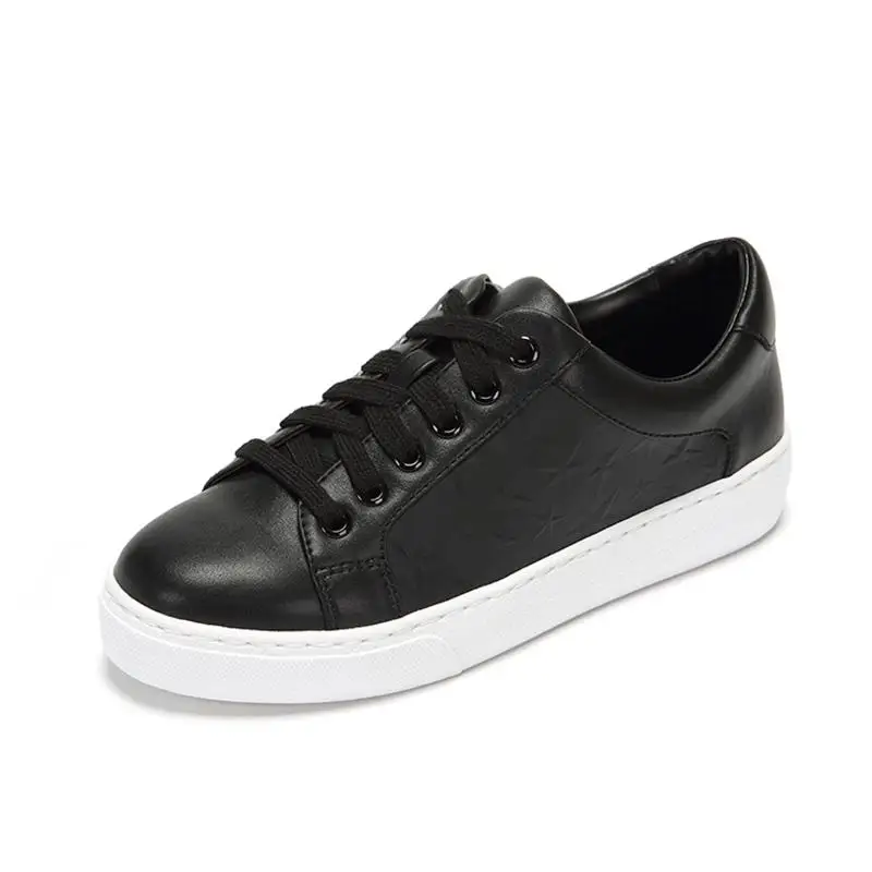 

Spring Leisure Flat Bottom Shallow Mouth College Fashion Low Band Lace female Shoes high quality contracted Hipster breathable
