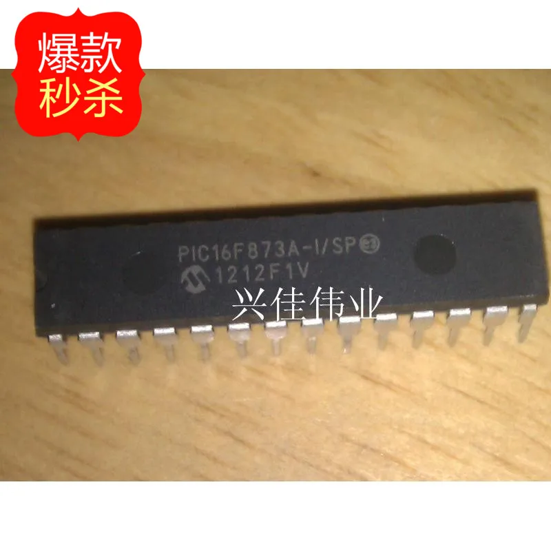 10 шт. [Подлинный] PIC16F873A-I/SP PIC16F873A DIP микроконтроллер Mic Новый | Электронные