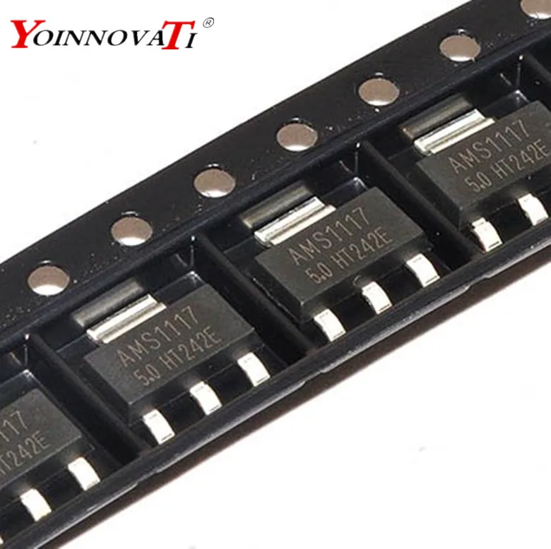 100 шт./лот AMS1117 5.0 5.0V 1117 5V 1A Напряжение регулятор|voltage regulator|regulator voltage5v regulator |