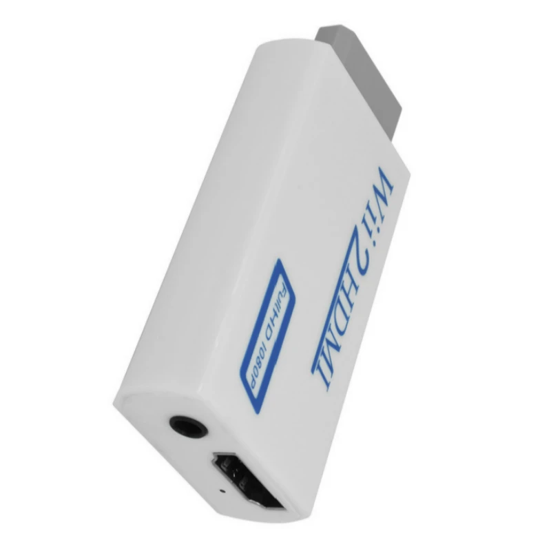 Переходник для Wii 2HDMI 3 5 мм аудио в HDMI адаптер преобразователь Поддержка Full HD 720P 1080P