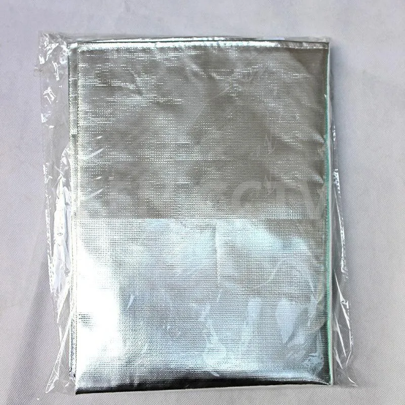 Термостойкие 1000 градусов Aluminized фартук с Алюминий Фольга Прихватки для мангала высокое Температура рабочих Термальность излучения Фартуки