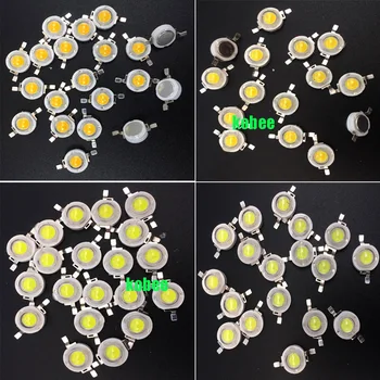 

Lot 1000pcs 1W 3W Cool Pure White Warm White Cold White 200~260LM LED Bulb Light Lamp 3000k 4500k 10000k 20000k 30000k