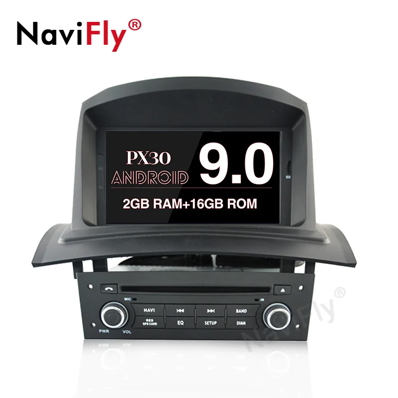 

NaviFly PX30 Android 9.0 Car radio gps for Renault Megane 2 Fluence 2002-2008 Auto Navigation Stereo Headunit dvd multimedia