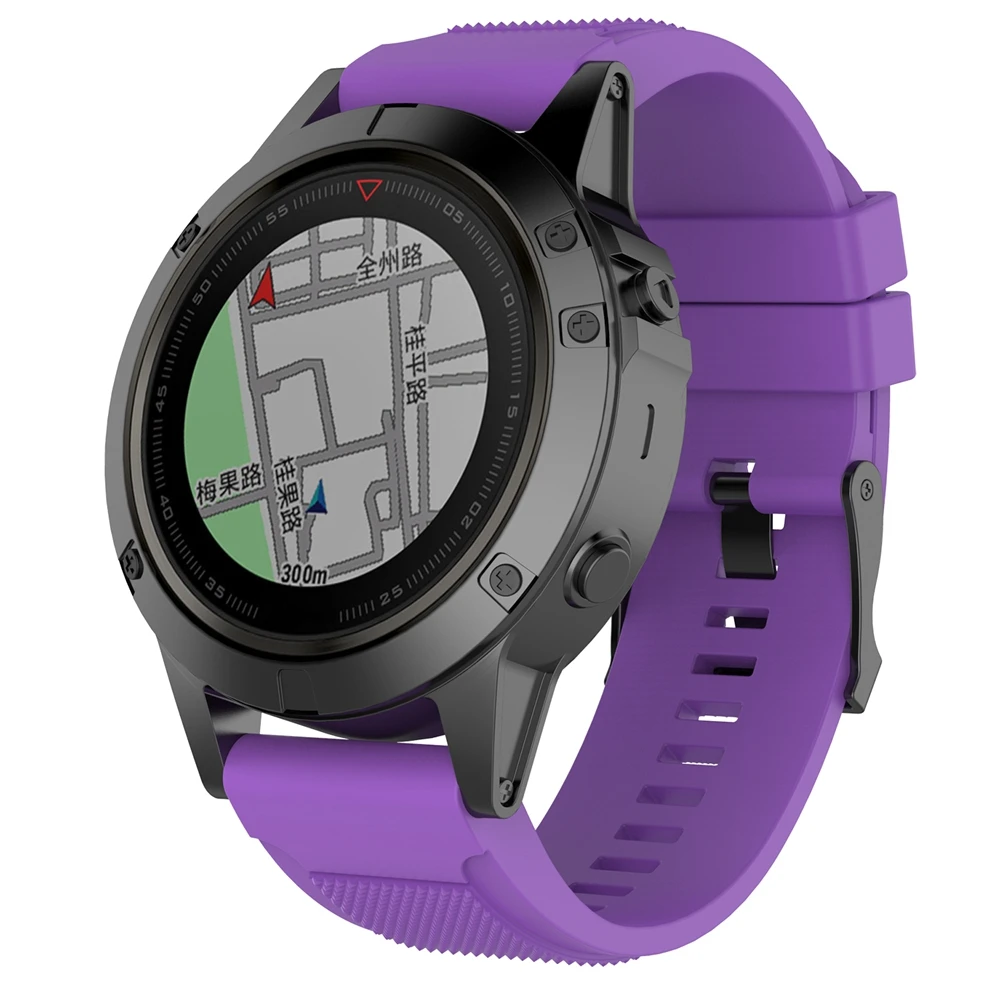 26, 22, 20 мм, ремешок для смарт-часов наручных gps-часов Garmin Fenix 5x, 5, 5S 3 3HR D2 S60 gps часы Quick Release посадки силиконовых наручных часах ремешок для наручных часов