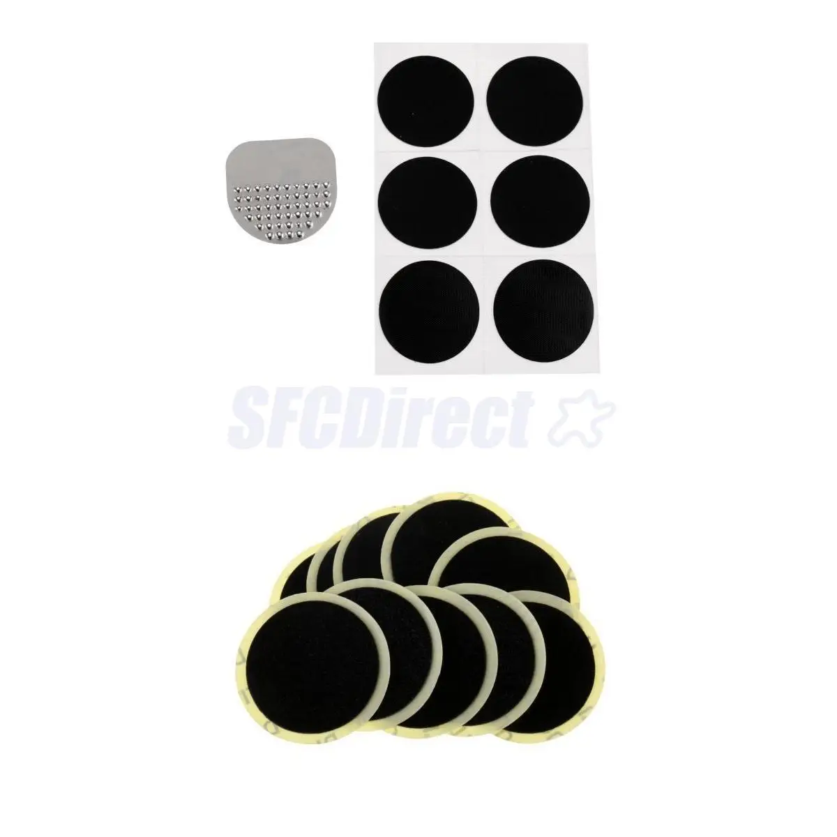 25mm High-grade Glueless Bicycle Inner Tire Self-adhesive Tyre Patch without Glue Fast Repair Tools Bike Rubber Patch	