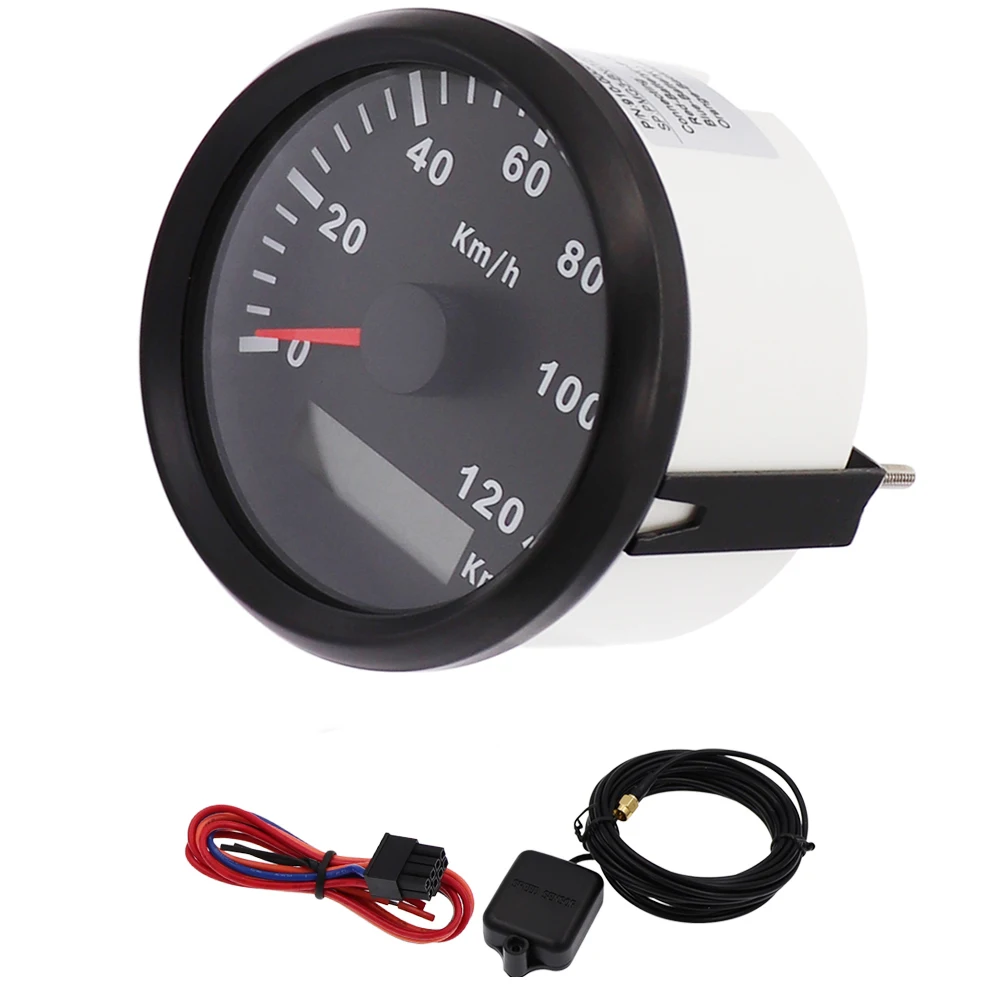 120km/h Speed Gauge Waterproof 85mm Marine Boat GPS Speedometer Gauge fit Car Boat Truck 9V~32V with Speed Sensor цена 120km/h Speed Gauge Waterproof 85mm Marine Boat GPS Speedometer Gauge fit Car Boat Truck 9V~32V with Speed Sensor цены онлайн