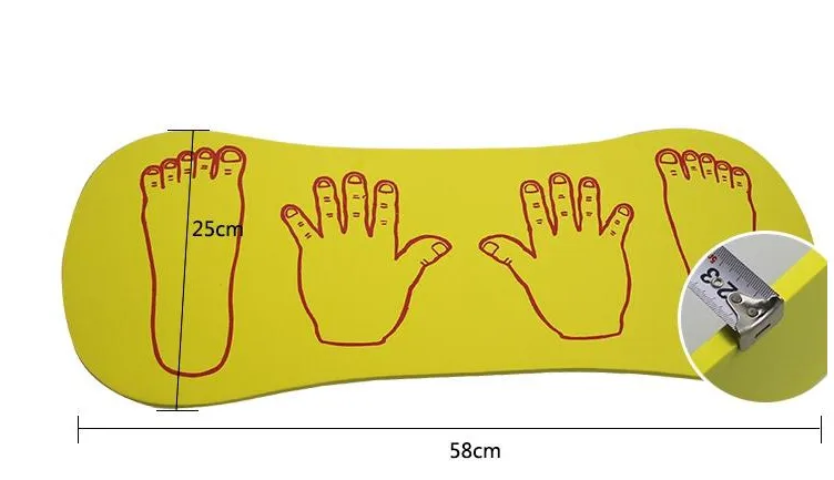 Скалолазание игрушки баланс дети игровой коврик для Shool Крытый спортивные игры на улице руки и ноги доска для прыжков игрушки дети детский сад