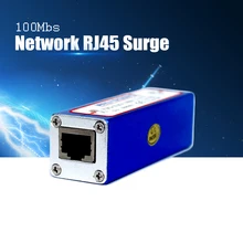 YiiSPO сети RJ45 стабилизатор напряжения гром, мощность surger защита, молниеотвод для 100Mbs Ethernet/IP камера