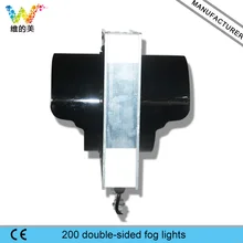 200 мм к задней Светофоры супер яркий один аспект 110 В 220 В желтый светодиодный фонарь