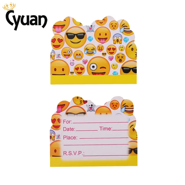 1st Birthday Decorations Invitation Card Greeting Postcard Kids