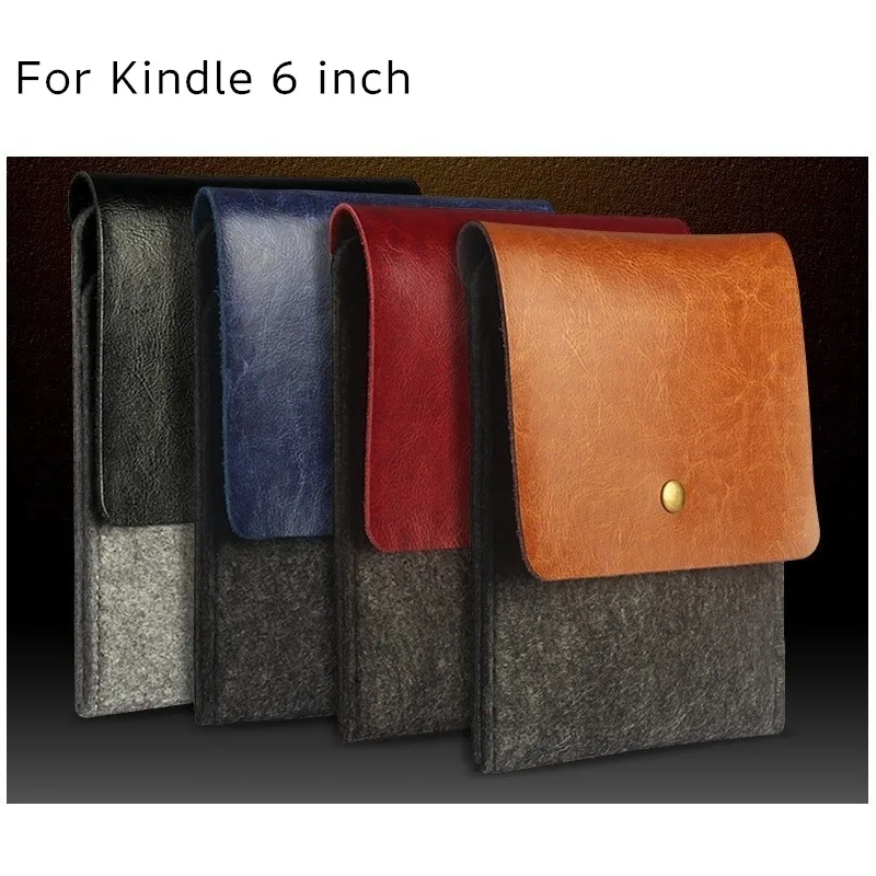 2019 чехол из искусственной кожи для 6 дюймов Amazon Kindle Paperwhite сумка Voyage Прямая