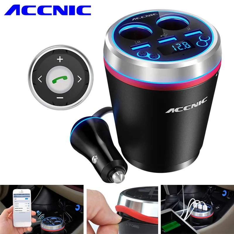 Aliexpress.com : Buy Accnic C1 3 USB Car FM Transmitter