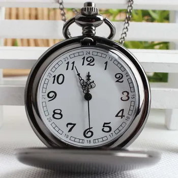 

Retro Classical Polish Quartz Men Pocket Watch Alloy Chain Pendant Necklace Pocket Watch Man Women's Gift