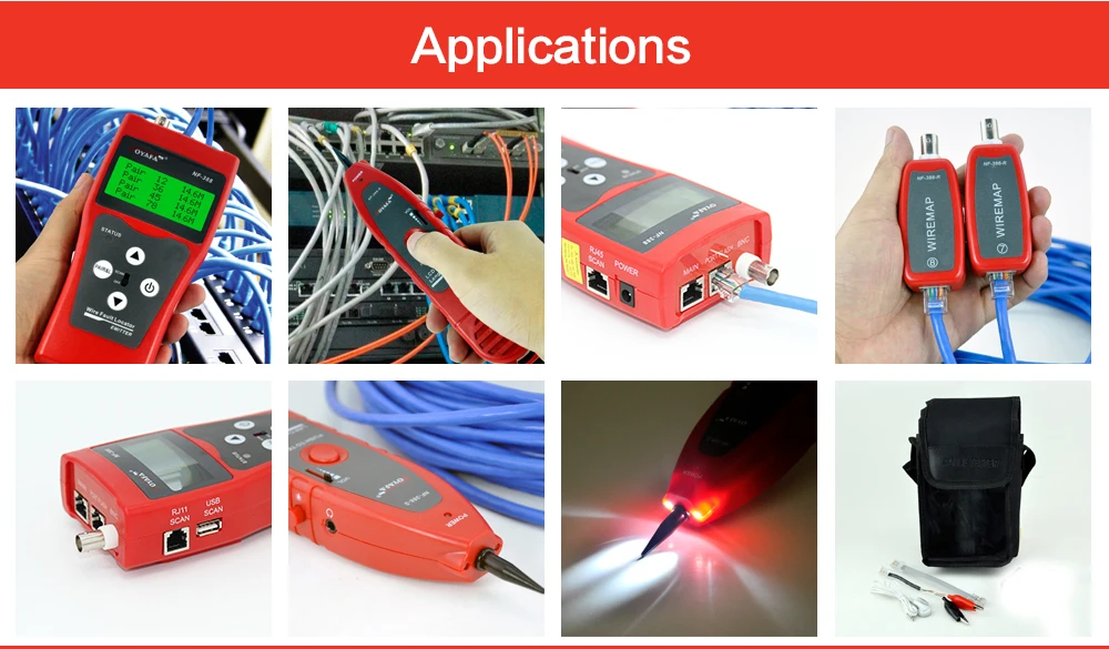 Noyafa NF-388 Cat5 Cat6 RJ45 UTP STP линия Finder телефонный провод трекер диагностический тон набор инструментов LAN Сетевой кабель тестер