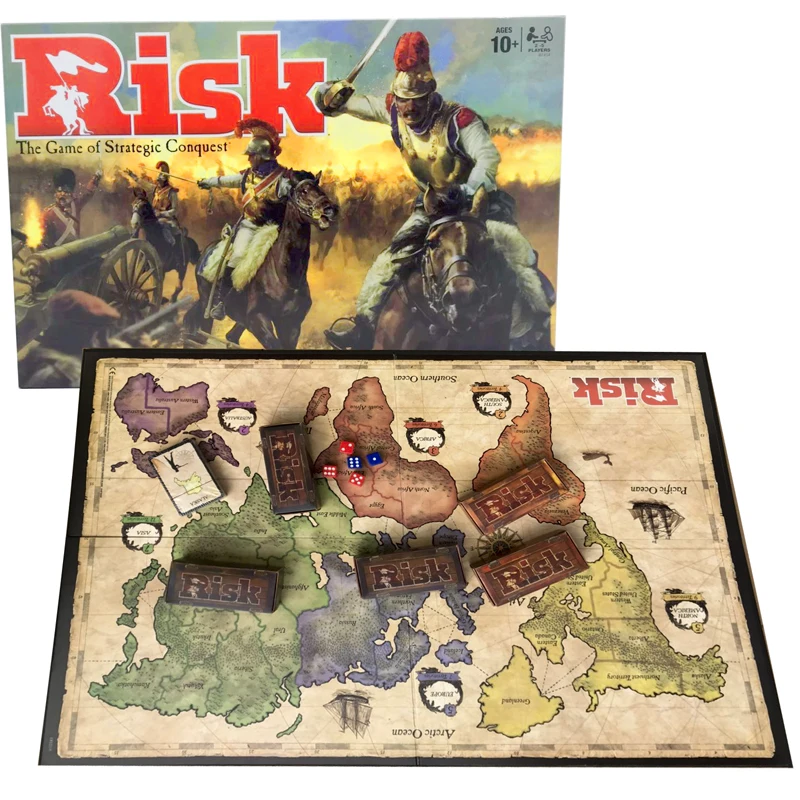 

Strategic Conquest Risk The Game Board Game Cards Game Play Best Gift Family Party Funny Gadgets Novelty Toys