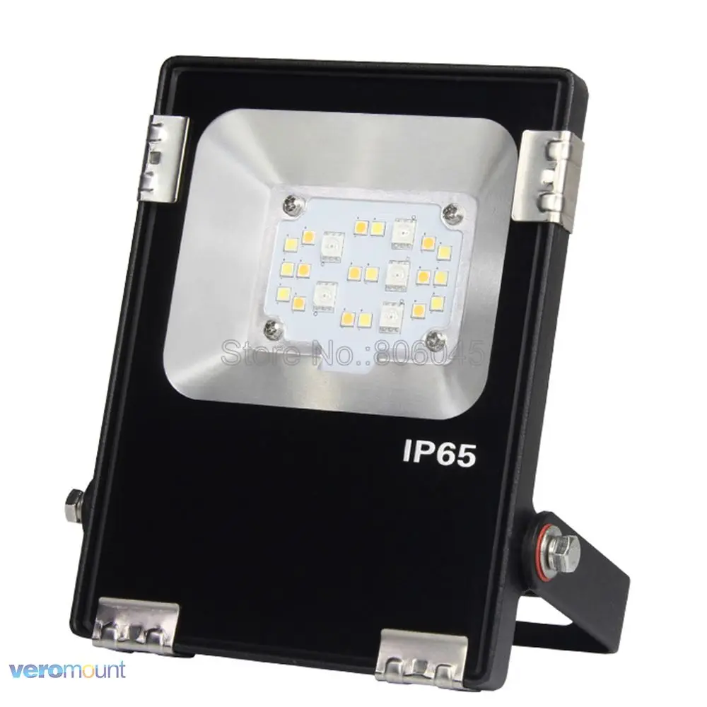 Светодиодный прожектор MiLight 10 Вт RGB + CCT IP65 водонепроницаемый наружный