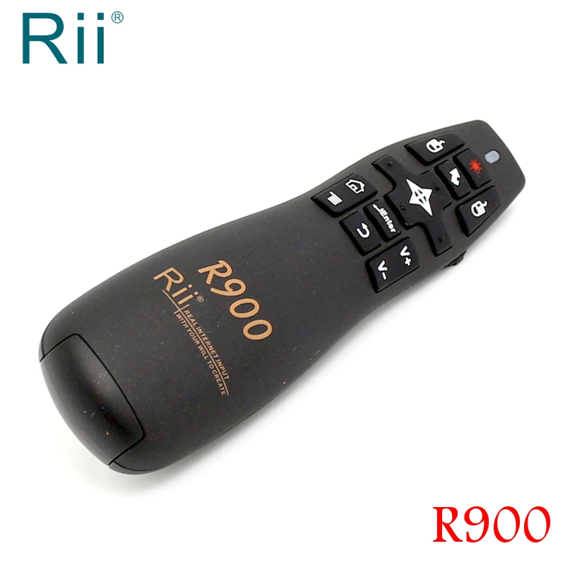 

[Free DHL] Original Rii R900 2.4G Wireless Air Mouse Presenter with Laser Pointer for Office/Android TV Box - 30pcs