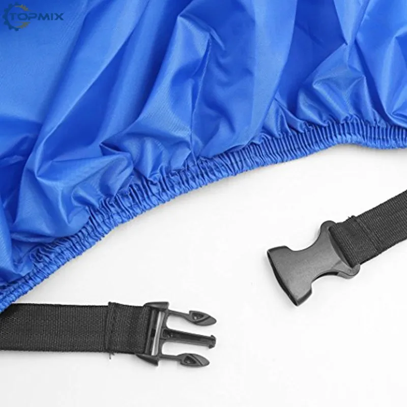 Motorcycle cover black&blue 4