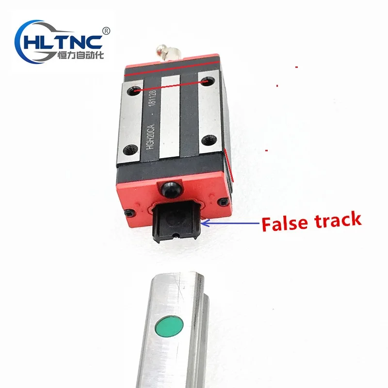 100% size New HIWIN linear guide rail HGR15 with 4 pcs of linear 