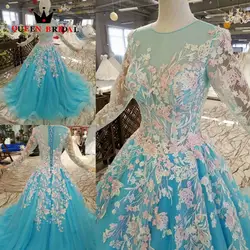 На заказ 2019 vestido de festa вечерние платья кружевные цветы пайетки банкетное Вечерние Платье женское кружевное длинное выпускное платье EV46