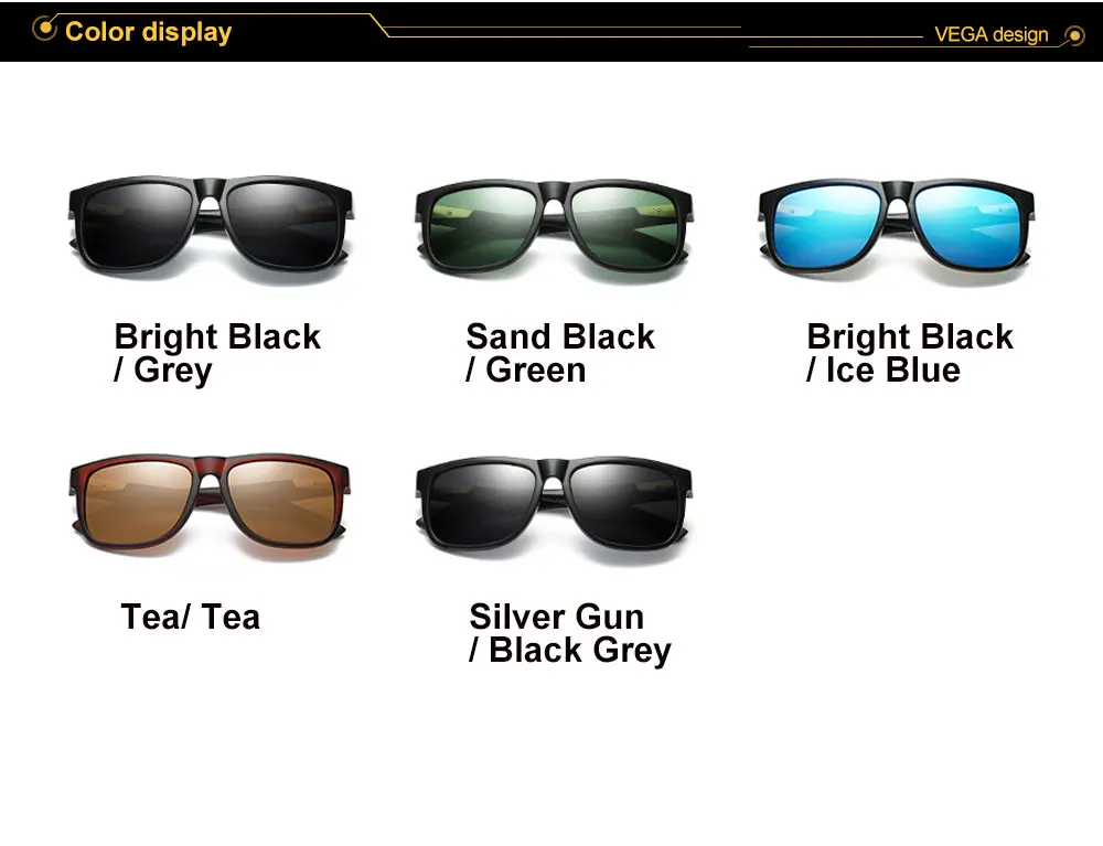 VEGA Eyewear Square Vintage Eyeglasses Polarized Retro Sunglasses 2018 Men Women Vintage Sunglasses Style  211 (7)