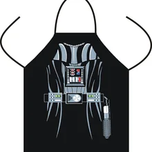 Новинка, забавные фартуки для приготовления пищи, Звездные войны, Дарт Вейдер, карнавальный костюм, вечерние фартуки, подарок для мужчин и женщин, DHL, FedEx