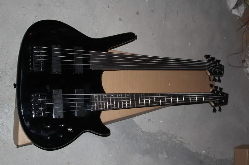Free Shipping Wholesale Price Custom double neck bass