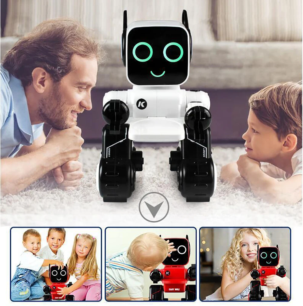 JJRC R4 RC робот интеллектуальные игрушки Cady Wile Gesture Remotol управление фигурка умные роботы интерактивная игрушка VS R2 R3