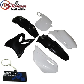 

STONEDER Aftermarket Black Plastic Fender Kit for Yamaha YZ85 2002 2003 2004 2005 2006 2007 2008 2009 2010 2011 2012 2013 2014