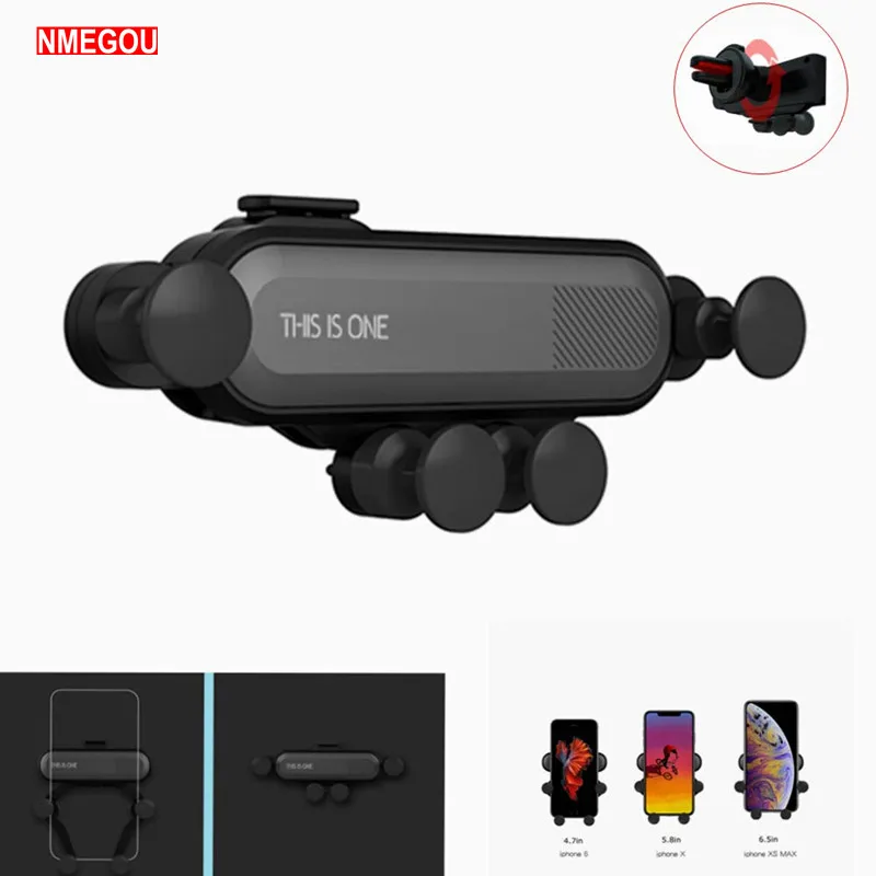 

This Is One Universal Auto-grip Car Phone Mount for IPhone Samsung Huawei Iottie Easy One Touch Auto Clamping Clip Holder Stand