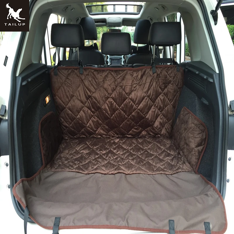 Tailup Pet Travel Car Seat Cover Waterproof Quilted Soft Short