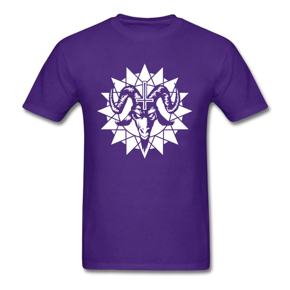 Satanic Goat Head with Chaos Star (white)_purple