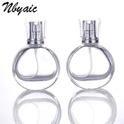 Nbyaic1Pcs25ml кристалл флакон духов Мини Портативный Путешествия наполнение духов распыление пустая бутылка анодированный алюминиевый