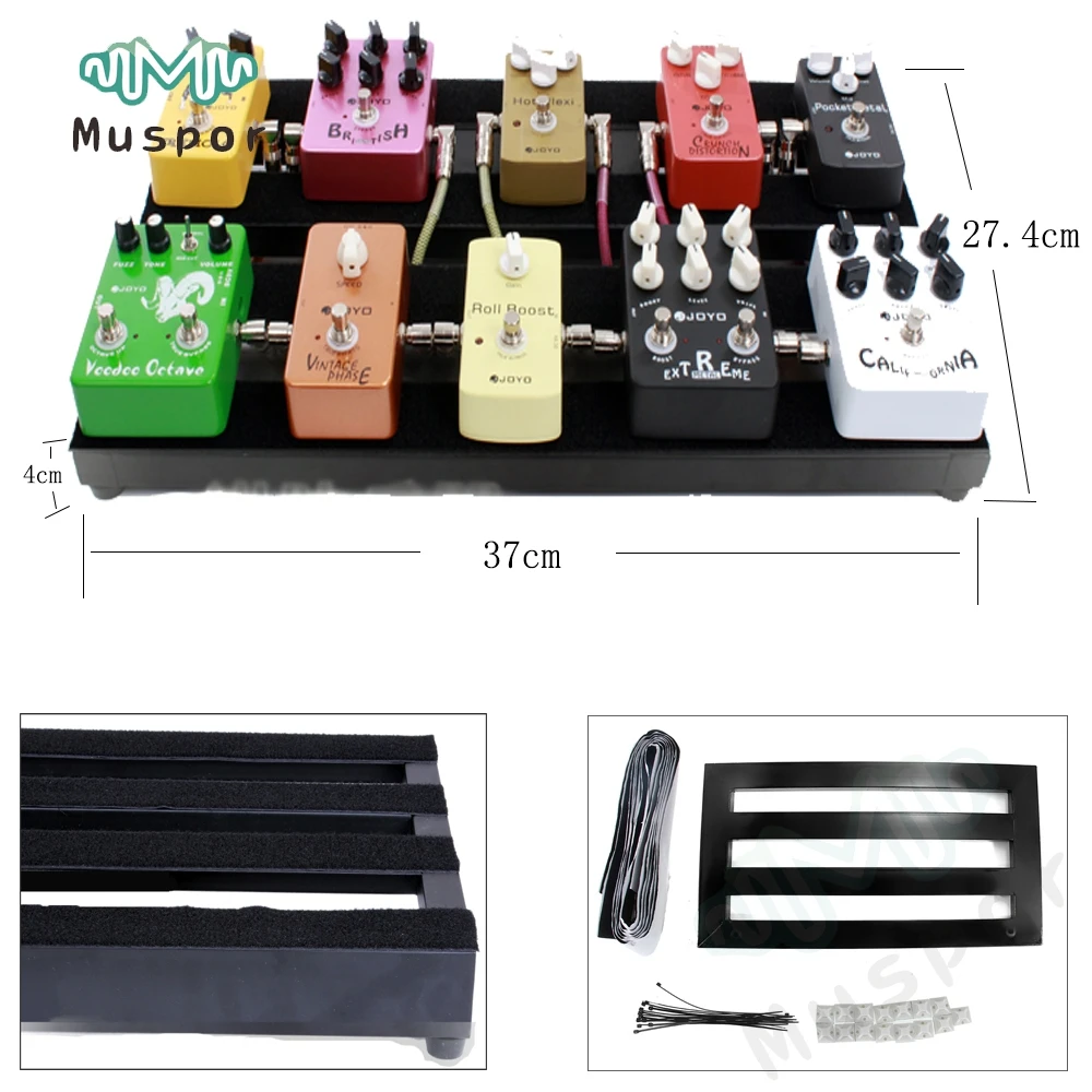 

Pedalboards Effects Pedal Board Case Stand Electric Guitar FX - AMAZING IN EVERY WAY