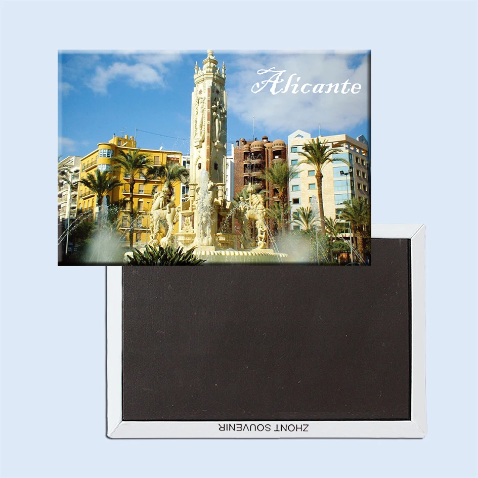 

Alicante or Alacant Fridge Magnets 21634 Spain Tourism